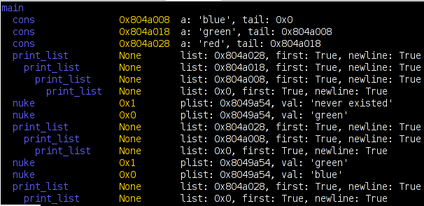 chroniquery against fancy, tracing main, minor issues